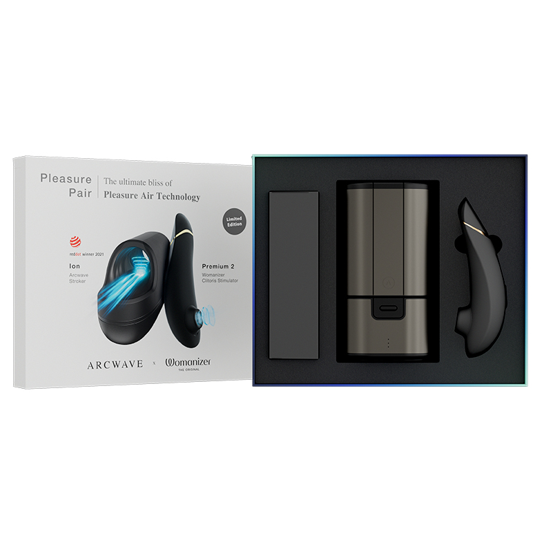 Arcwave Pleasure Pair Kit – Arcwave Ion and Womanizer Premium 2 Couples Set