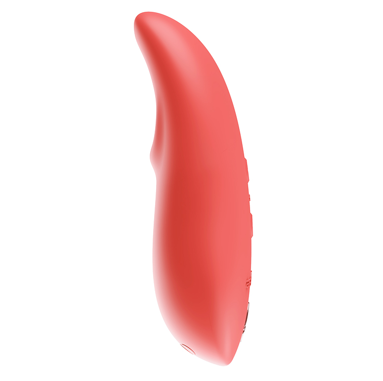 We-Vibe Touch X Vibrator in Crave Coral – soft silicone body vibrator with ergonomic design