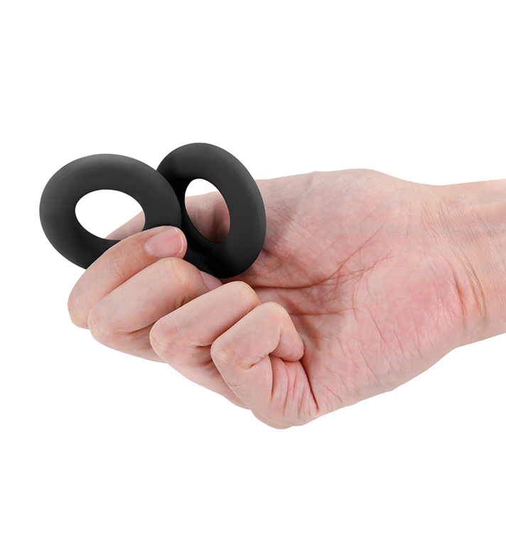 NS Novelties Renegade Erectus Cock Ring 2-piece set