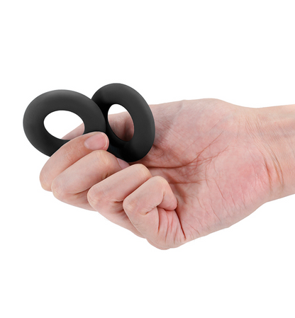 NS Novelties Renegade Erectus Cock Ring 2-piece set