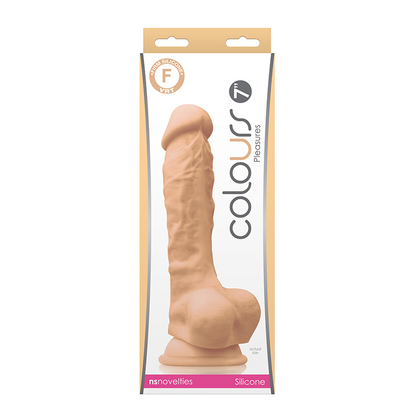 NS Colours Pleasures 7 Dildo White