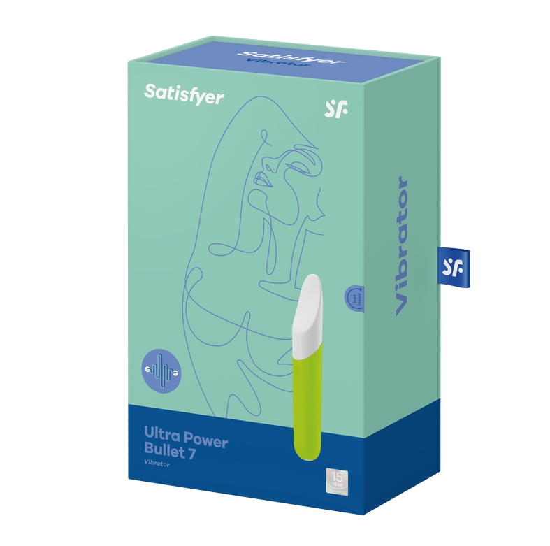 Satisfyer Ultra Power Bullet 7 curved mini clitoral vibrator