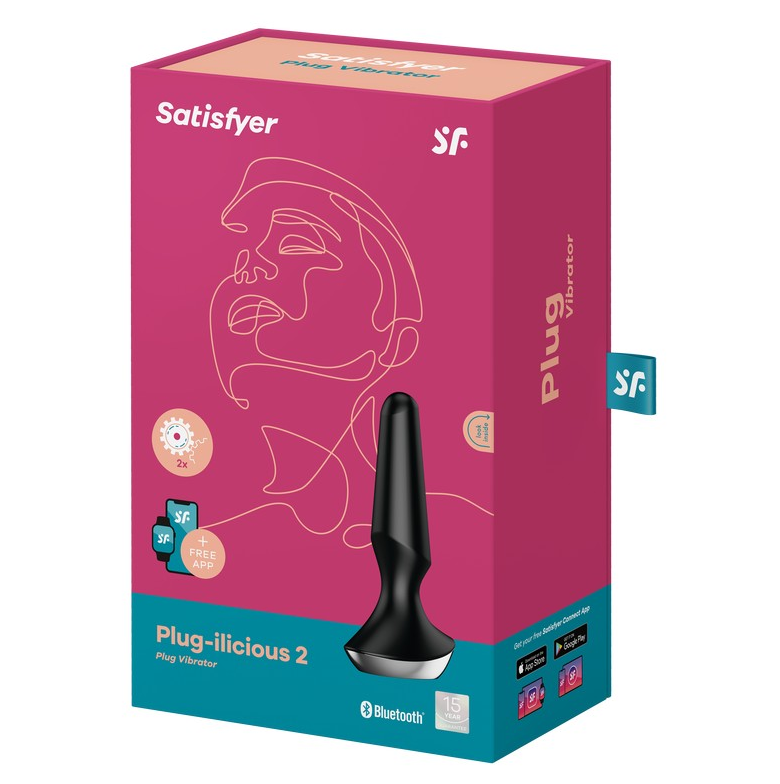Satisfyer Plug-ilicious 2 Black