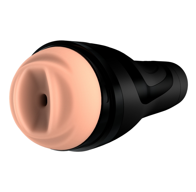 Satisfyer Men Classic black masturbator with removable cyberskin sleeve