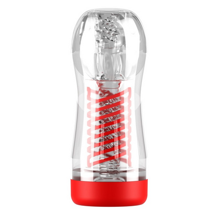 PDX Elite ViewTube 2 stroker packaging with crystal-clear sleeve and ergonomic grip design
