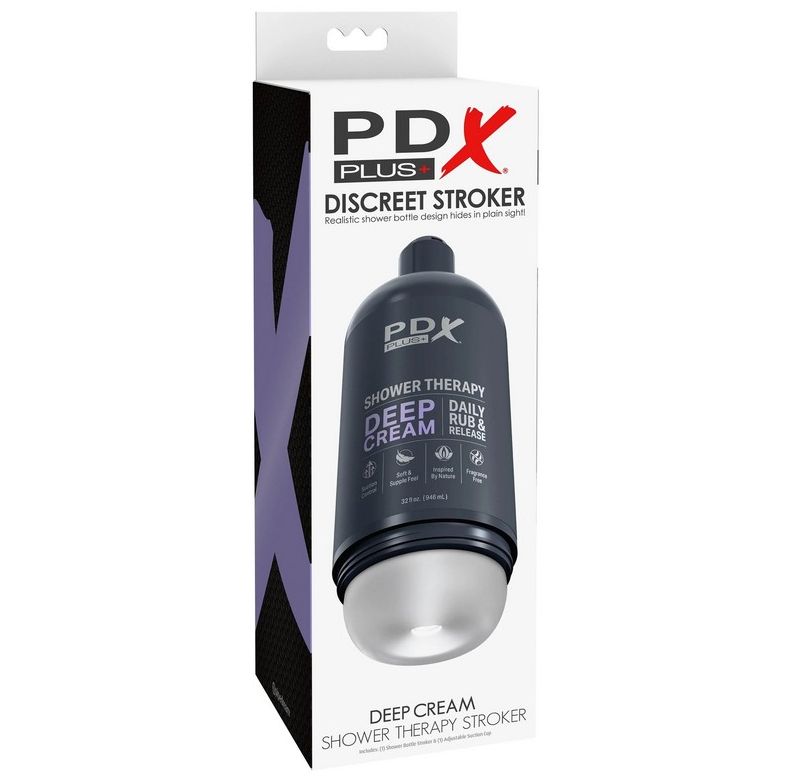 Pipedream Shower Therapy Deep Cream Frosted