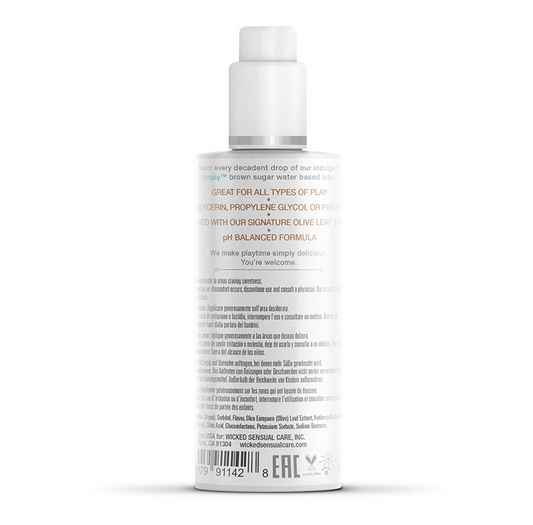 Wicked Simply Lube Brown Sugar 2.3 oz