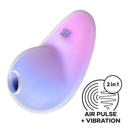 Satisfyer Pixie Dust – Dual Motor Clitoral Stimulator in Gradient Silicone