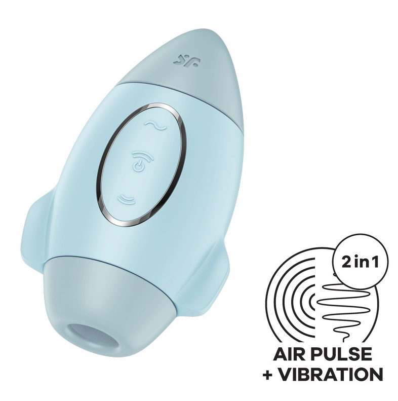 Satisfyer Mission Control – Compact Dual Motor Clitoral Stimulator