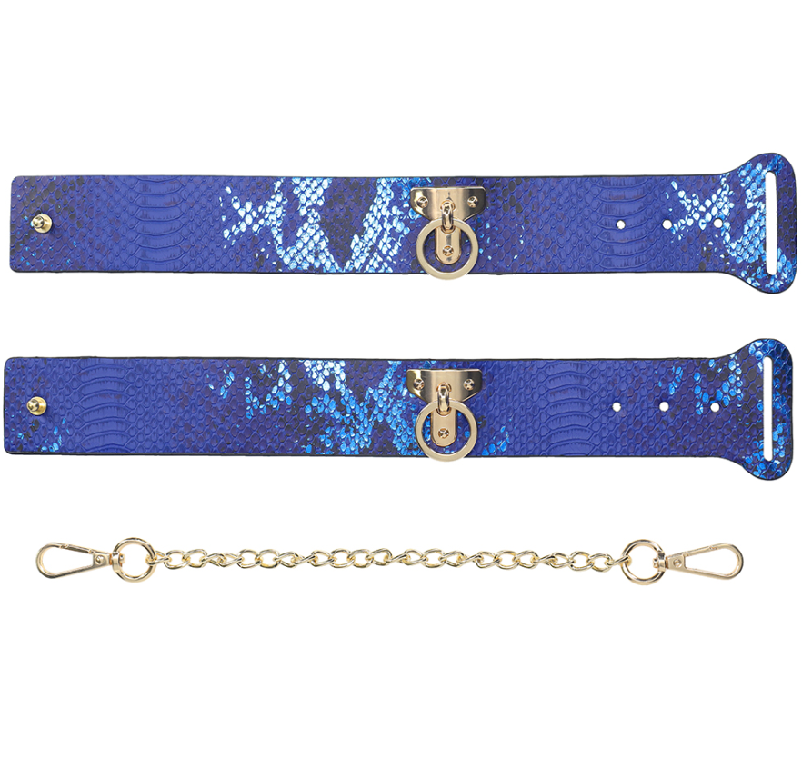 Ouch Handcuffs Blue