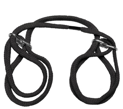 Japanese Style Cotton Wrist/Ankle Cuffs Black