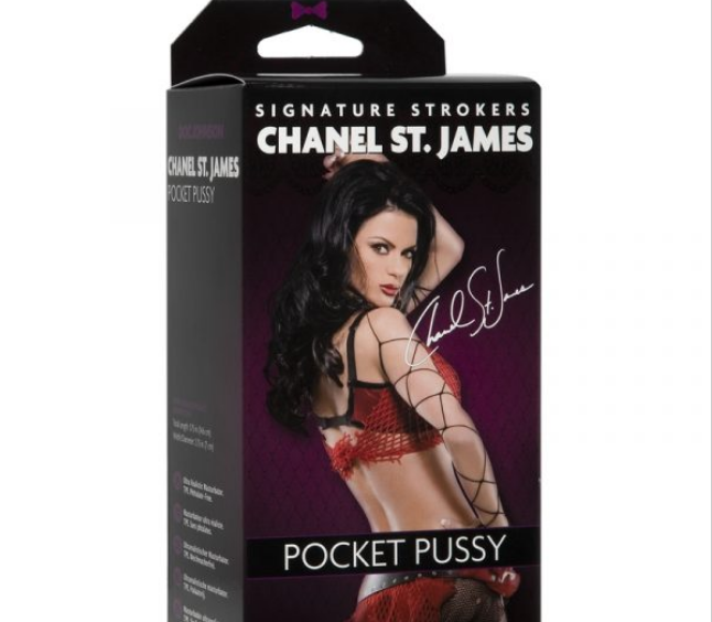 Doc Johnson UltraSkyn Pocket Pussy Chanel St. James