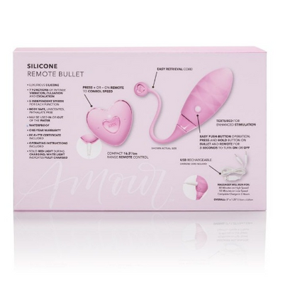 Elegant Remote-Controlled Bullet for Clitoral Stimulation