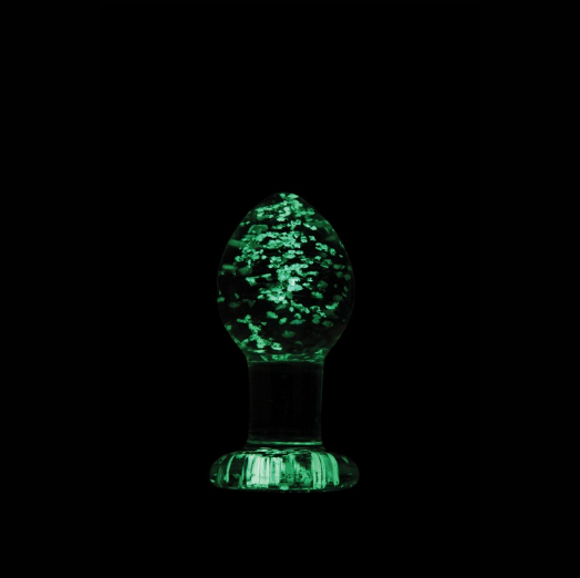 Firefly Glass Plug Medium Clear