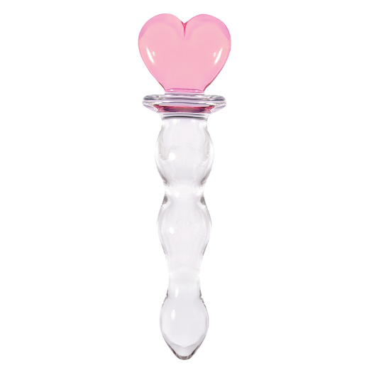 Crystal Heart of Glass Pink