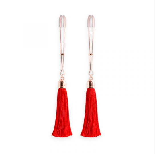 T1 Nipple Clamps Red