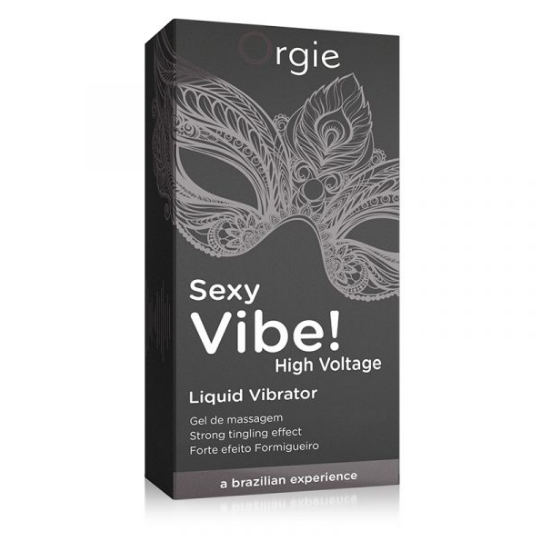 Orgie  Sexy Vibe! High Voltage Liquid Vibrator (15 mL)