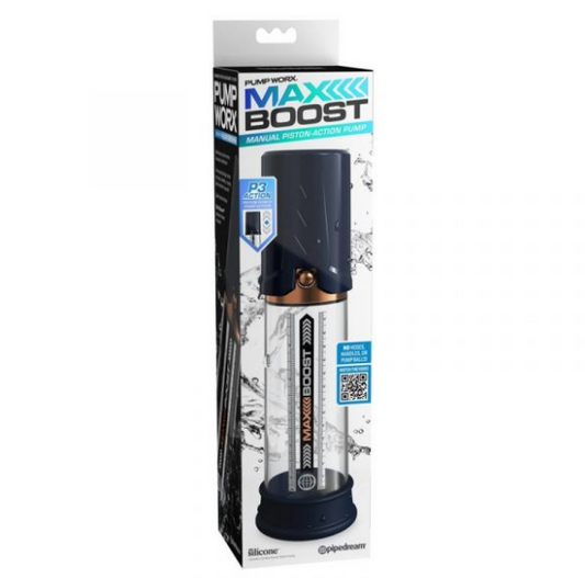 Pump Worx Max Boost Blue/Clear
