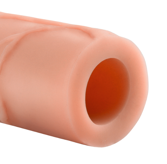 Pipedream Fantasy X-tensions Perfect 3″ Extension – Realistic penis enhancer with 3" length boost and girth expansion