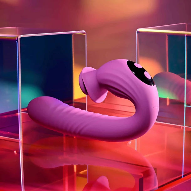 Evolved Deep Ecstasy Thrusting & Rotating Clitoral Vibrator