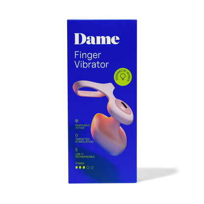 Dame Fin Quartz 2.0 USB-C Rechargeable Finger Vibrator
