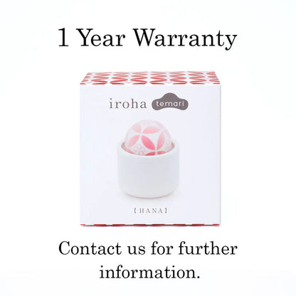 Iroha Temari Hana discreet spherical vibrator in pink