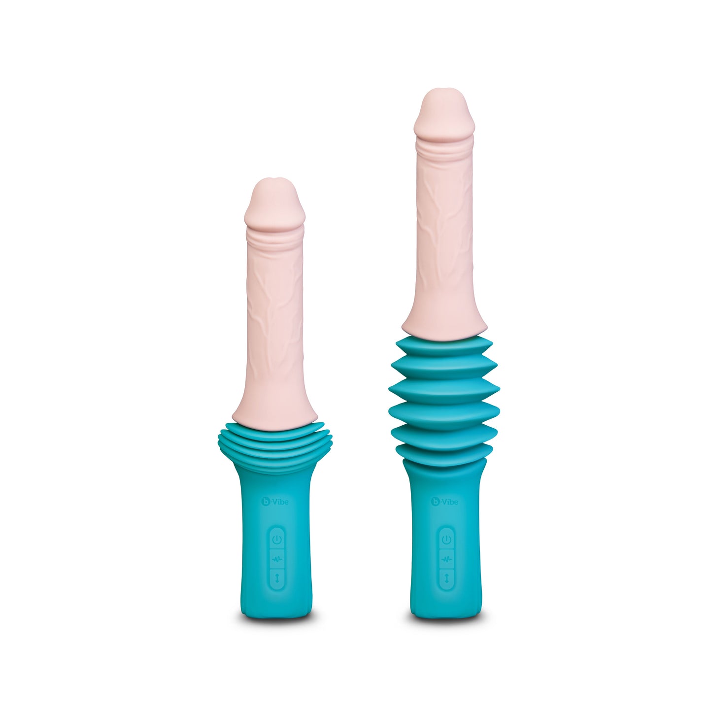 b-Vibe Realistic Thrusting Dildo Machine with Remote Control