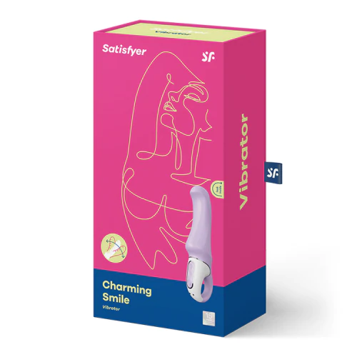 Satisfyer Charming Smile – compact lilac G-spot vibrator for beginners