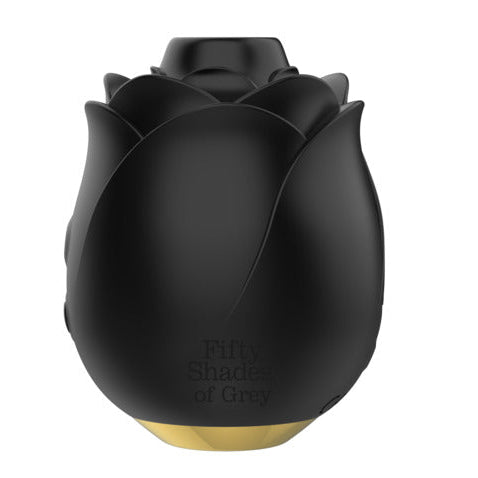 Fifty Shades Black Rose Clitoral Suction Stimulator 2.0