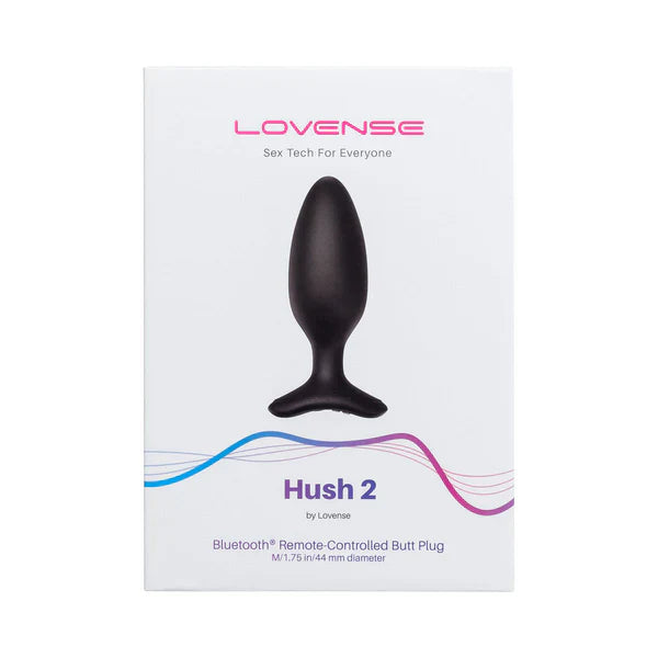 Lovense Hush 2 (1.75 inch) App-Controlled Vibrating Butt Plug