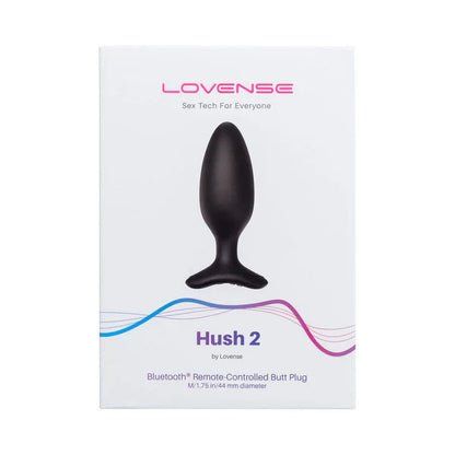 Lovense Hush 2 (1.75 inch) App-Controlled Vibrating Butt Plug