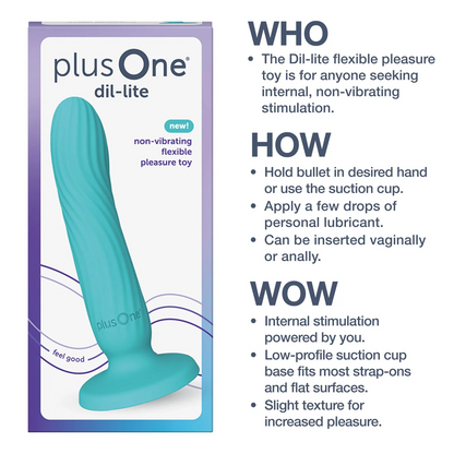 PlusOne Dil-Lite Beginner-Friendly Dildo