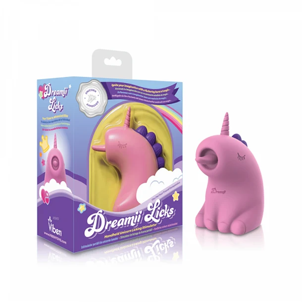 Dreamii Licks Licking Unicorn Mini Vibrator