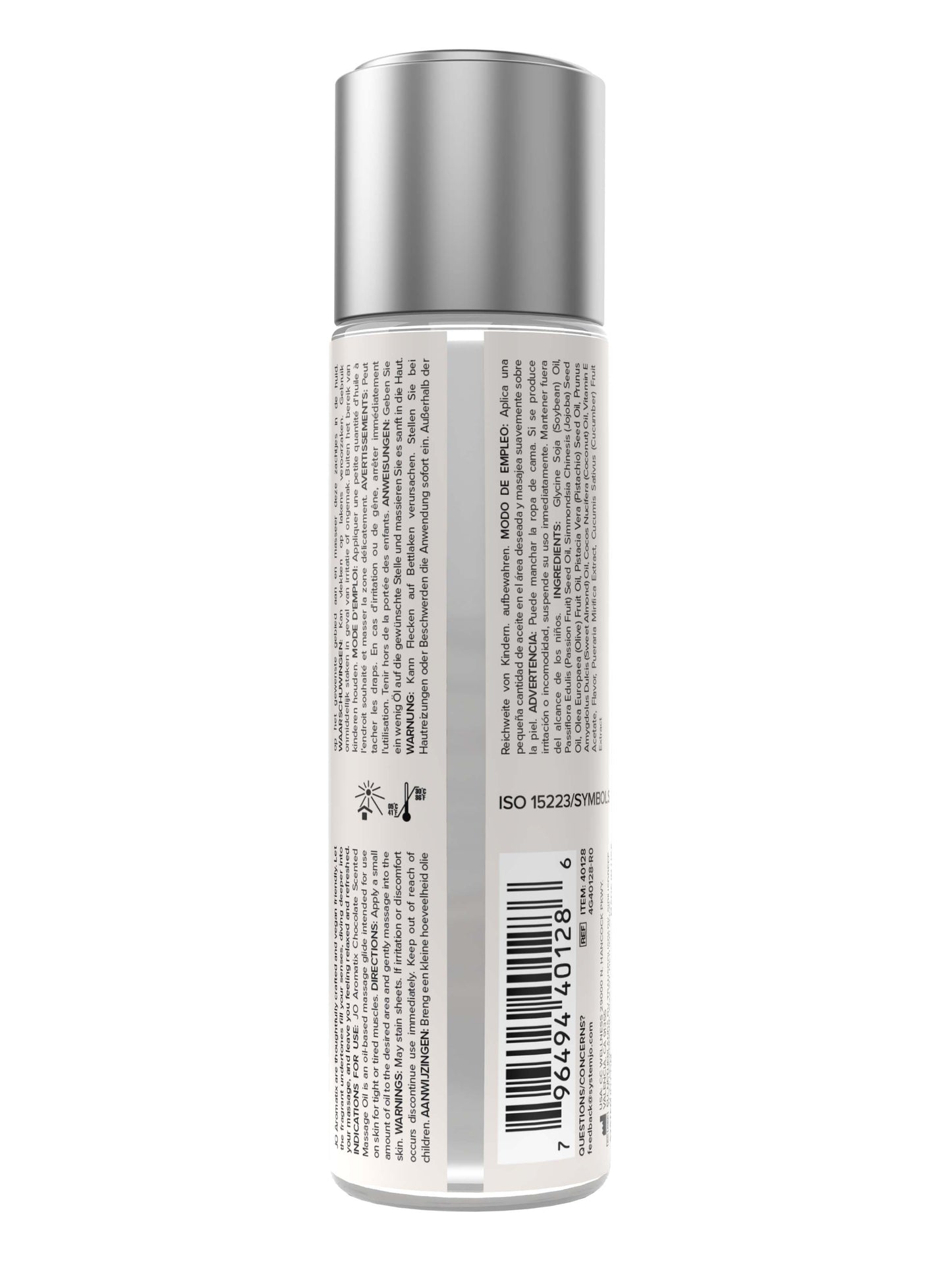 System JO Aromatix Chocolate Scented Massage Oil - 4 oz