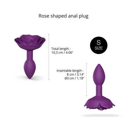 Love to Love Open Roses Silicone Butt Plug