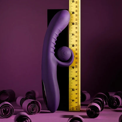 Playboy Curlicue Dual-Motor Rabbit Vibrator