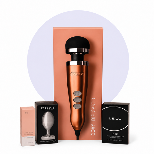Doxy Die Cast 3 + Anal Essentials Value Bundle