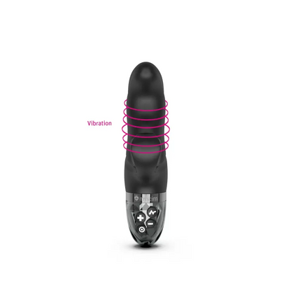 Mystim Hop Hop Bob eStimVibrator, Black