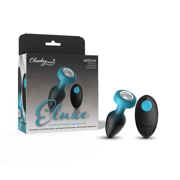 Cheeky Charms Eluxe Vibrating Plug With Remote