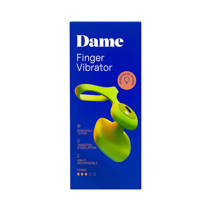 Dame Fin Citrus 2.0 USB-C Rechargeable Finger Vibrator