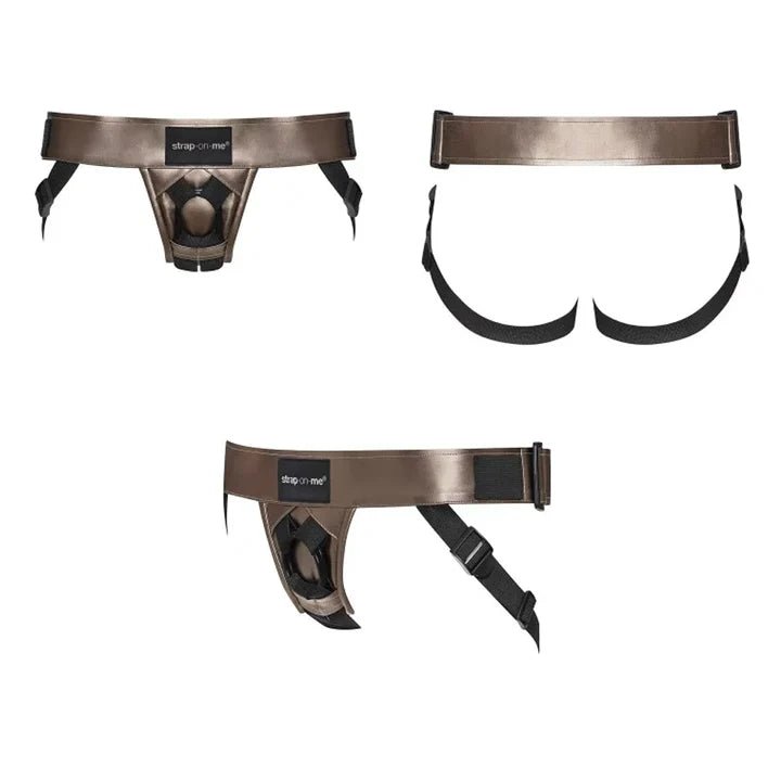 Strap On Me Leatherette Curious Harness 