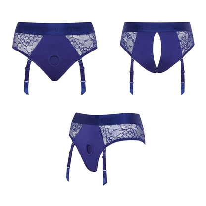 Strap-On-Me Harness Lingerie Diva - Night Blue