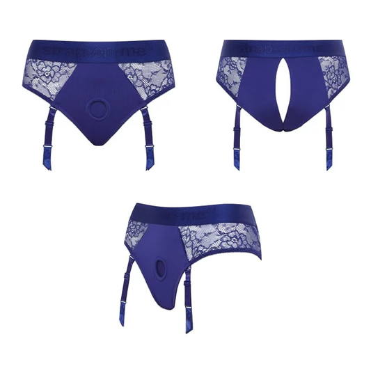 Strap-On-Me Harness Lingerie Diva - Night Blue