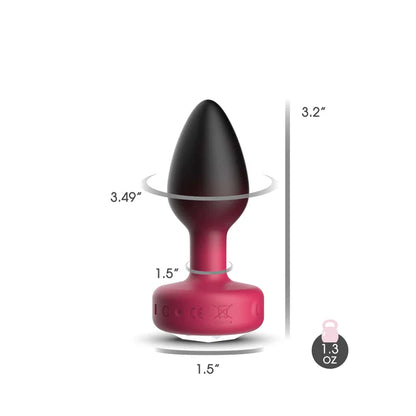 Cheeky Charms Eluxe Vibrating Plug With Remote