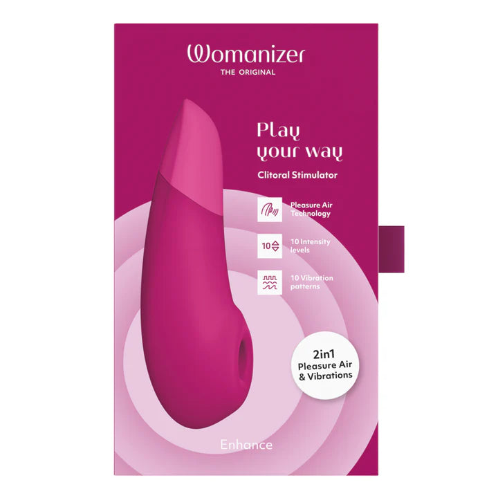 Womanizer Enhance Clitoral Stimulator with Dual Motors