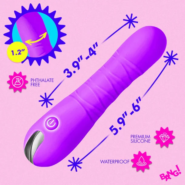 Bang! Thrusting Silicone Dildo