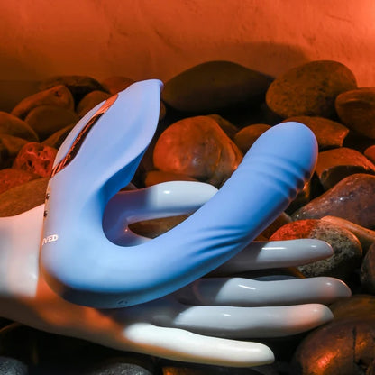 Evolved Tap & Thrust Dual-Motor Thrusting Vibrator