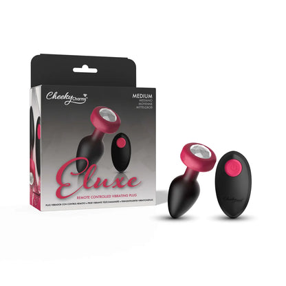 Cheeky Charms Eluxe Vibrating Plug With Remote