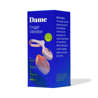 Dame Fin Quartz 2.0 USB-C Rechargeable Finger Vibrator