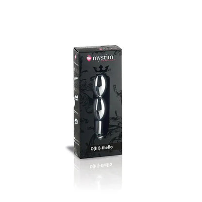 Mystim O(h!)-thello Oval Dildo – Aluminum E-Stim Dildo
